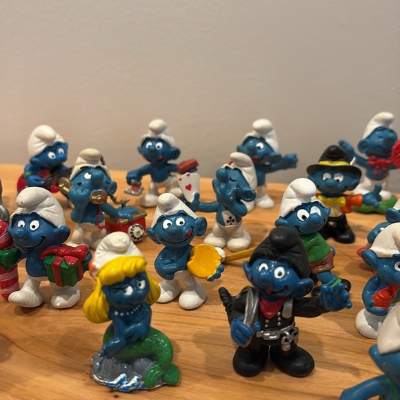 Lot of 28 vintage smurf collection - Picture 4 of 16